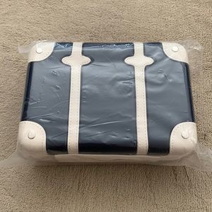 Globe Trotter Case & The GINZA cosmetics- NAVY